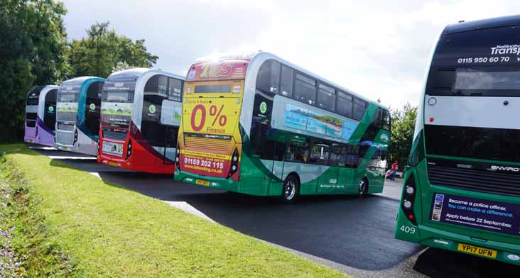 Nottingham Gas Buses at Showbus 2017